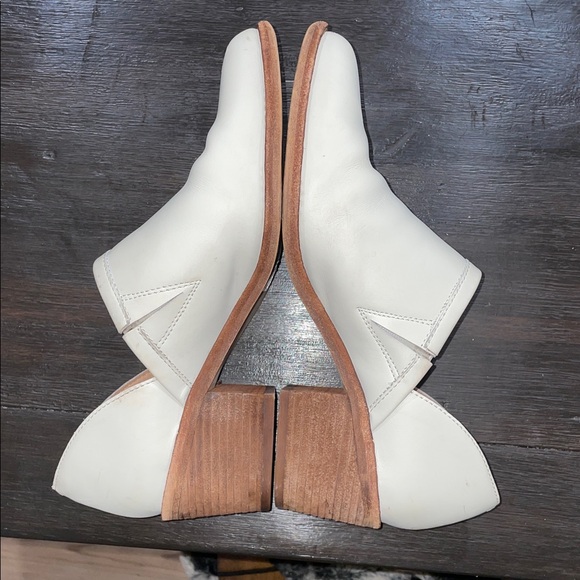 Madewell White Leather Loafers - Picture 4 of 8